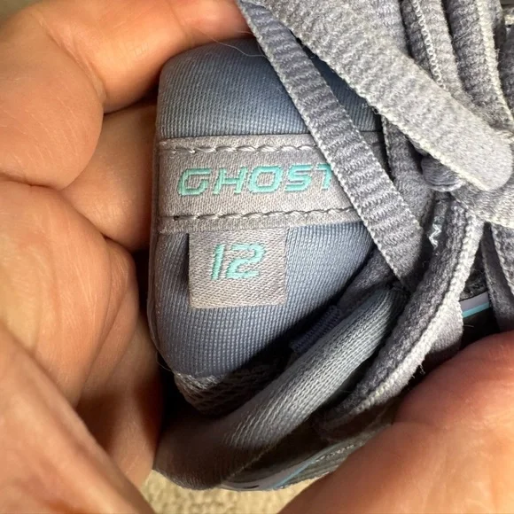 Brooks Ghost 12 Women’s Size 8.5B Blue Gray 1203051B403 Running Walking Athletic - Picture 3 of 8
